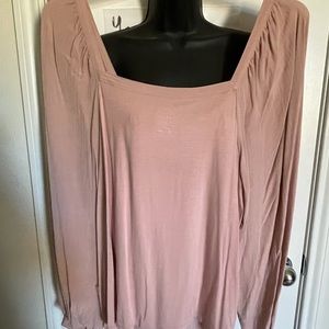 A New Day Square neck long sleeved top